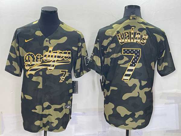 Los Angeles Dodgers #7 Julio Urias Olive Cool Base Stitched Baseball Jersey,We sell and wholesale Los Angeles Dodgers #7 Julio Urias Olive Cool Base Stitched Baseball Jersey on line form chian!